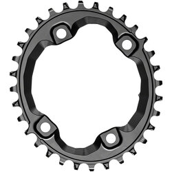 absoluteBLACK Oval 96 BCD Asymmetric Chainring for Shimano XT M8000/SLX M7000