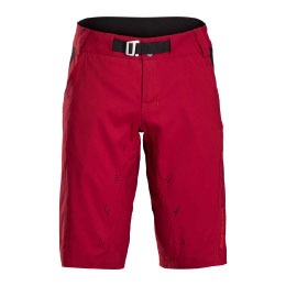 bontrager mountain bike shorts in red