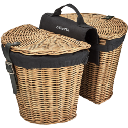 Electra Rattan Pannier Basket