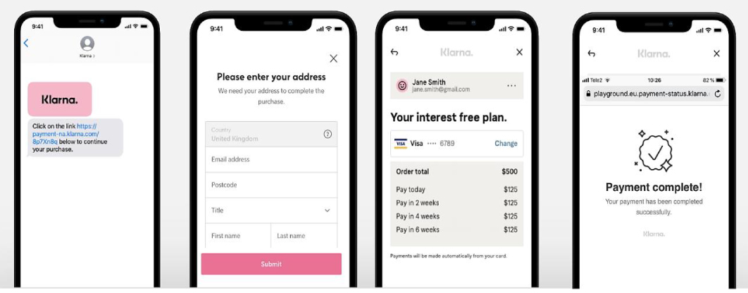 Klarna Financing Experience