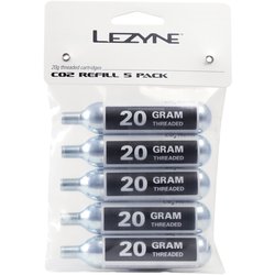 Lezyne 20G CO2 Cartridge - 5 Pack