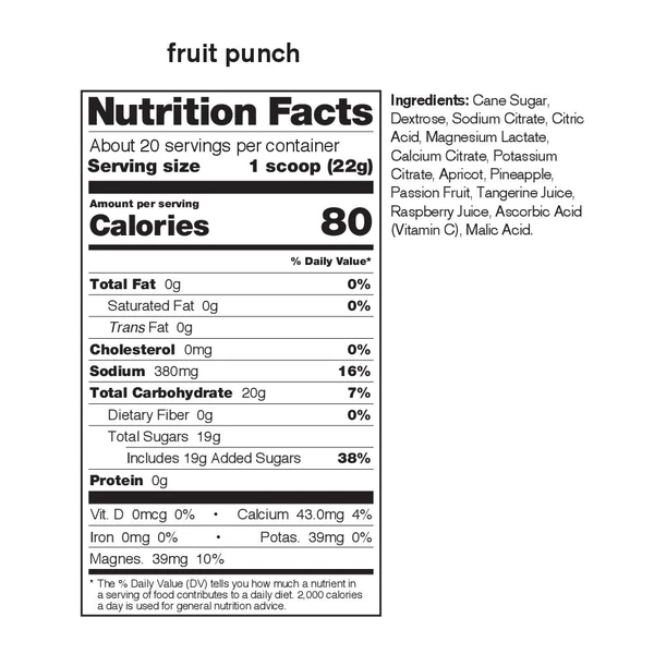 Nutritional information